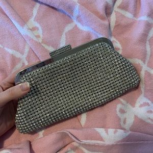 Rhinestone sparkly clutch